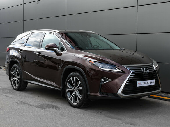 2018 Lexus RX 350L IV, коричневый - вид 2