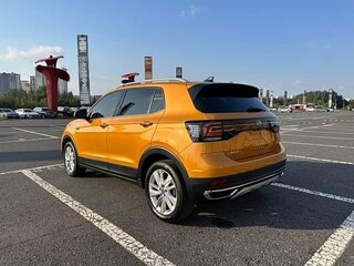 2023 Volkswagen T-Cross I (China Market), жёлтый, 1640000 рублей, вид 4