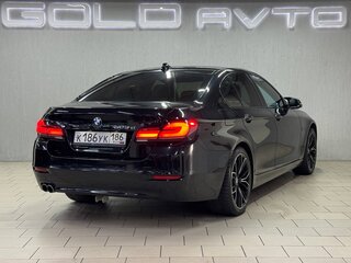 2016 BMW 5 серии 520d VI (F10/F11/F07) Рестайлинг, чёрный, 2390000 рублей, вид 5