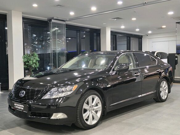 2008 Lexus LS 600h L IV, чёрный - вид 1