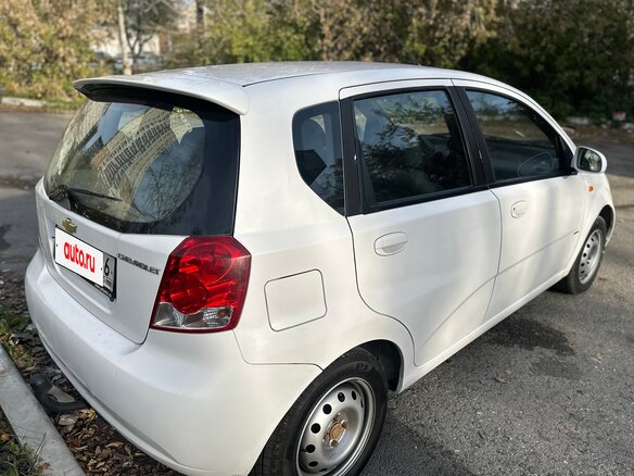 2005 Chevrolet Aveo I, белый - вид 3