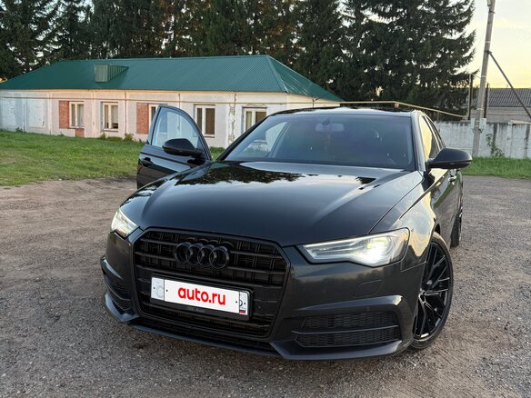 2017 Audi A6 IV (C7) Рестайлинг, чёрный, 2300000 рублей - вид 2
