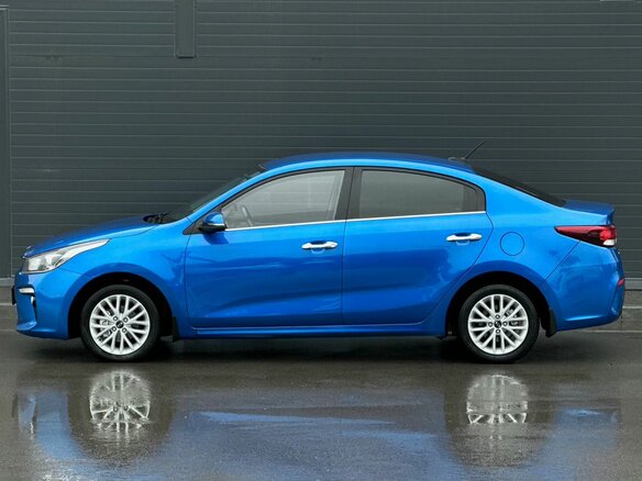 2017 Kia Rio IV, синий, 1175000 рублей - вид 7