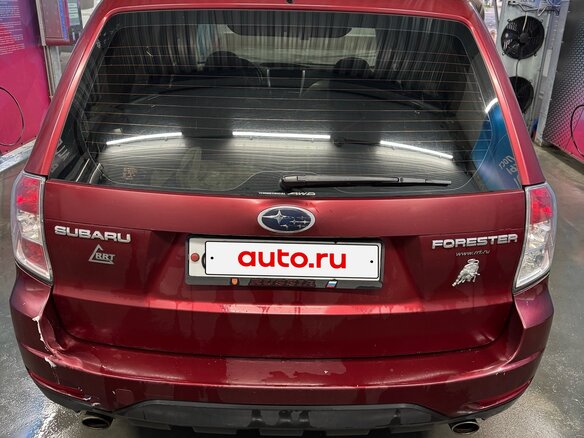 2008 Subaru Forester III, красный, 920000 рублей - вид 3