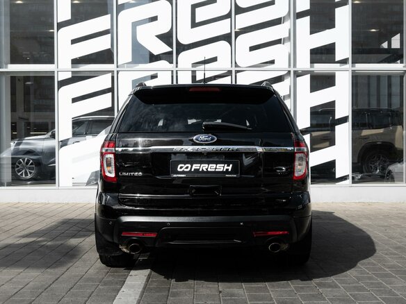 2013 Ford Explorer V, коричневый, 1375000 рублей - вид 3