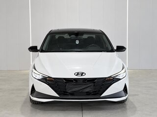 2022 Hyundai Elantra VII (CN7), белый, 1570000 рублей, вид 4