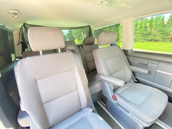 2008 Volkswagen Multivan T5, синий, 2295000 рублей - вид 10