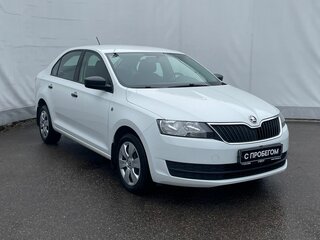 2015 Skoda Rapid I, белый, 1070000 рублей, вид 3