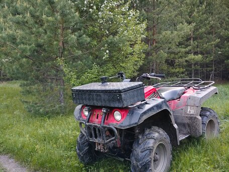 2000 Yamaha Grizzly 660, красный, 400000 рублей, вид 5