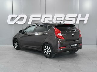 2015 Hyundai Solaris I Рестайлинг, коричневый, 1199000 рублей, вид 2