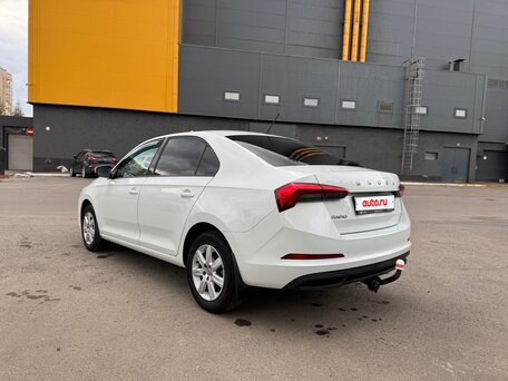 2021 Skoda Rapid II, белый, 1650000 рублей, вид 3