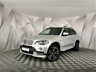 2008 BMW X5 4.8i II (E70), серебристый, 1285150 рублей, вид 1