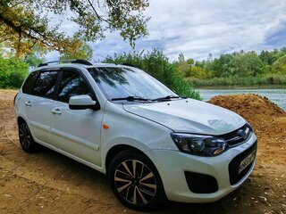 2014 Lada (ВАЗ) Kalina II, белый, 400000 рублей, вид 3