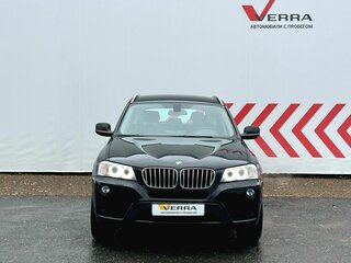 2012 BMW X3 28i xDrive II (F25), чёрный, 1640000 рублей, вид 4