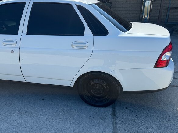 2014 Lada (ВАЗ) Priora I Рестайлинг, белый, 535000 рублей - вид 5