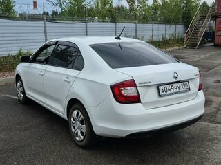 2018 Skoda Rapid I Рестайлинг, белый, 915000 рублей, вид 3