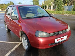 2009 Lada (ВАЗ) Kalina I, красный, 370000 рублей, вид 3