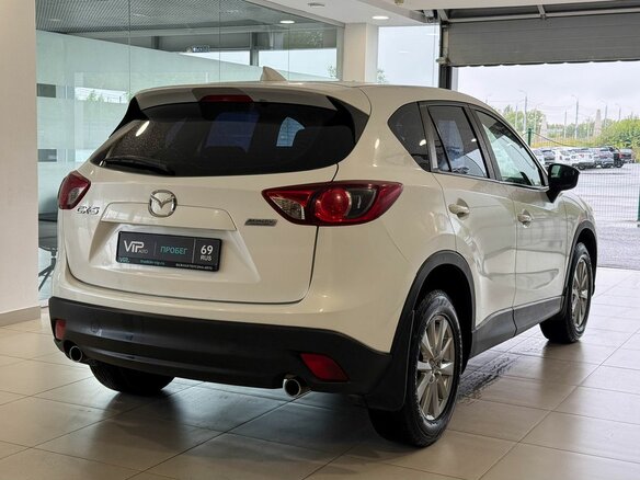 2015 Mazda CX-5 I Рестайлинг, белый, 1767000 рублей - вид 5