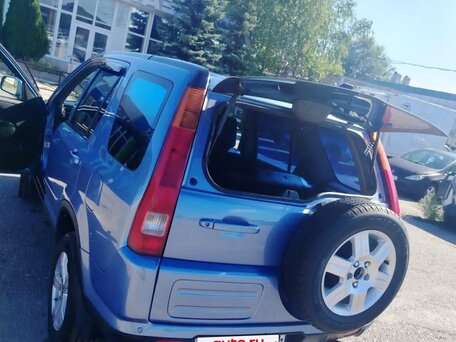 2003 Honda CR-V II, синий, 745000 рублей, вид 4