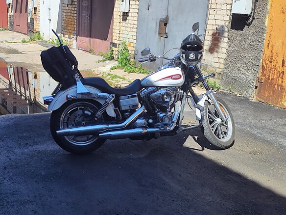 2007 Harley-Davidson Dyna Low Rider, белый, 800000 рублей - вид 5