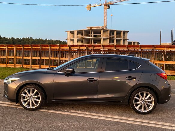 2016 Mazda Axela III Рестайлинг, серый, 1450000 рублей - вид 7