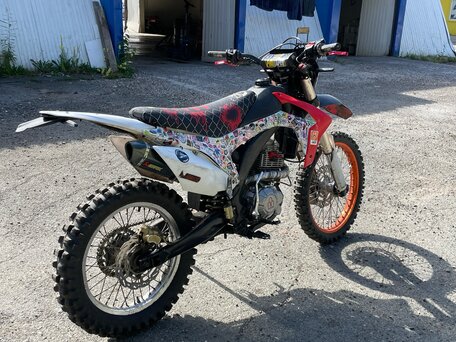 2017 Motoland XR250 Enduro, белый, 90000 рублей, вид 2