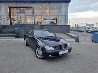 2004 Mercedes-Benz CLK-Класс 200 II (W209), синий, 670000 рублей, вид 3