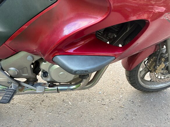 2001 Honda NT650V Deauville, красный, 256000 рублей - вид 14