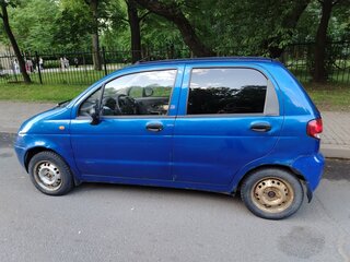 2011 Daewoo Matiz I Рестайлинг, синий, 155000 рублей, вид 1