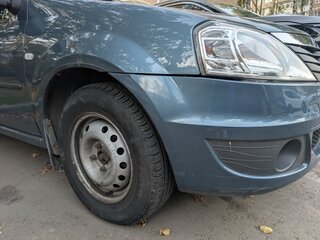 2010 Renault Logan I Рестайлинг, синий, 700000 рублей, вид 2