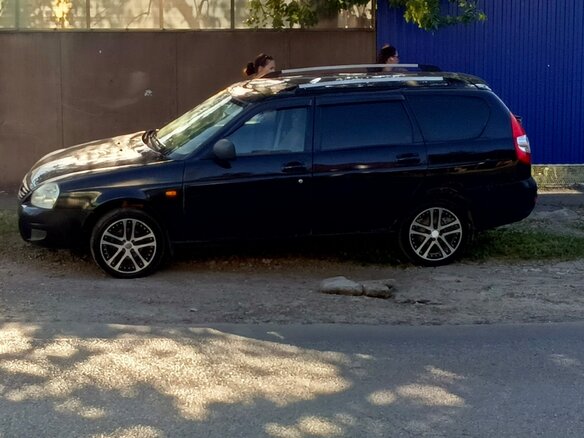 2012 Lada (ВАЗ) Priora I, чёрный, 380000 рублей - вид 10
