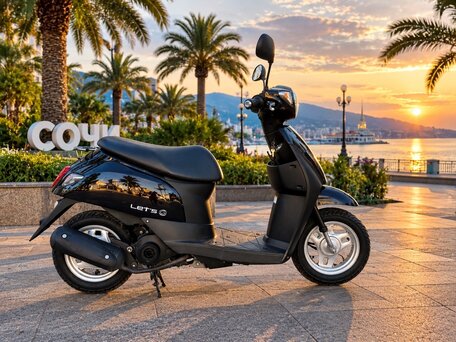 2018 Suzuki Lets 6, коричневый, 112000 рублей, вид 1