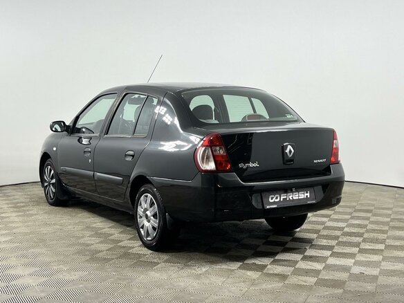 2007 Renault Symbol I Рестайлинг 2, чёрный, 389900 рублей - вид 1