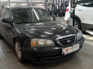 2005 Hyundai Elantra III (XD2) Рестайлинг, чёрный, 210000 рублей, вид 2
