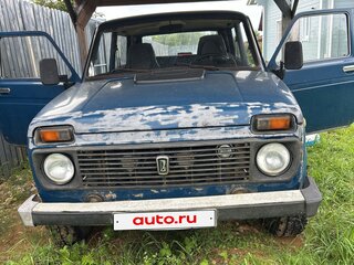 2002 Lada (ВАЗ) 2121 (4x4) I Рестайлинг, синий, 300000 рублей, вид 1