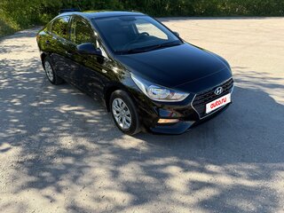2019 Hyundai Solaris II, чёрный, 1420000 рублей, вид 5