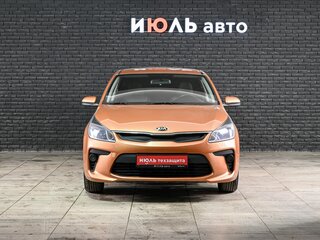 2017 Kia Rio IV, оранжевый, 1120000 рублей, вид 2