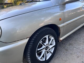2001 Kia Rio I, серебристый, 250000 рублей, вид 1
