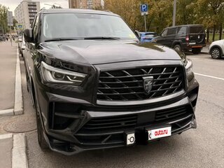 2019 Infiniti QX80 I Рестайлинг 2, чёрный, 6300000 рублей, вид 2