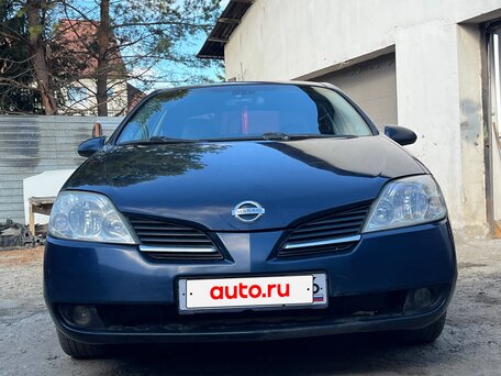 2006 Nissan Primera III (P12), синий, 410000 рублей, вид 2
