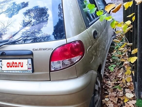 2011 Daewoo Matiz I Рестайлинг, бежевый, 155000 рублей - вид 4