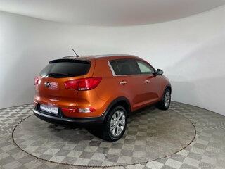 2014 Kia Sportage III Рестайлинг, оранжевый, 1269000 рублей, вид 4