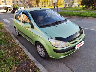 2007 Hyundai Getz I Рестайлинг, зелёный, 499000 рублей, вид 1