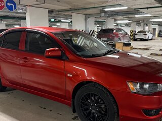 2007 Mitsubishi Lancer X, красный, 750000 рублей, вид 3