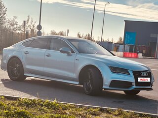 2014 Audi A7 I (4G), серебристый, 1950000 рублей, вид 3