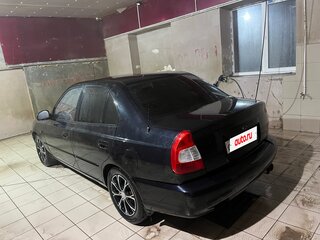 2008 Hyundai Accent ТагАЗ II, чёрный, 295000 рублей, вид 5