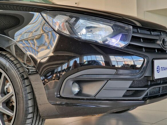 2023 Lada (ВАЗ) Granta I Рестайлинг, чёрный - вид 5
