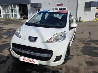2011 Peugeot 107 I Рестайлинг, белый, 315000 рублей, вид 2