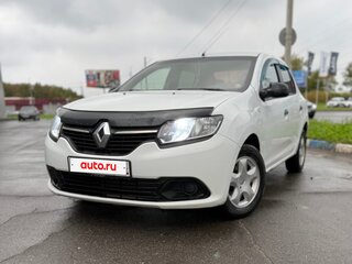 2014 Renault Logan II, белый, 570000 рублей, вид 1