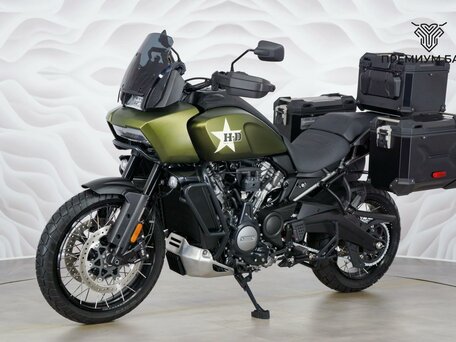 2022 Harley-Davidson Pan America Special, зелёный, 1527000 рублей, вид 3